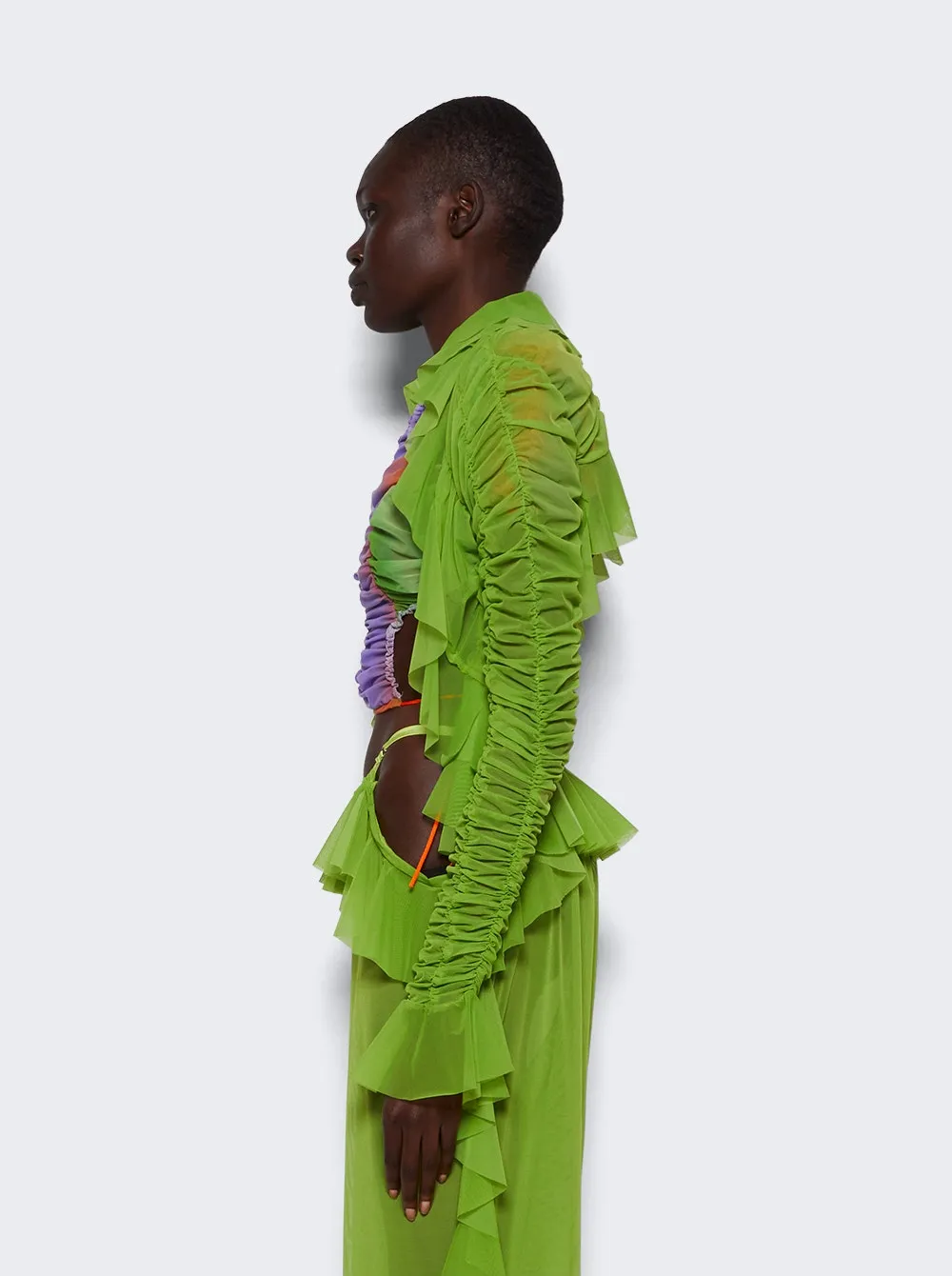 Ruched Bolero