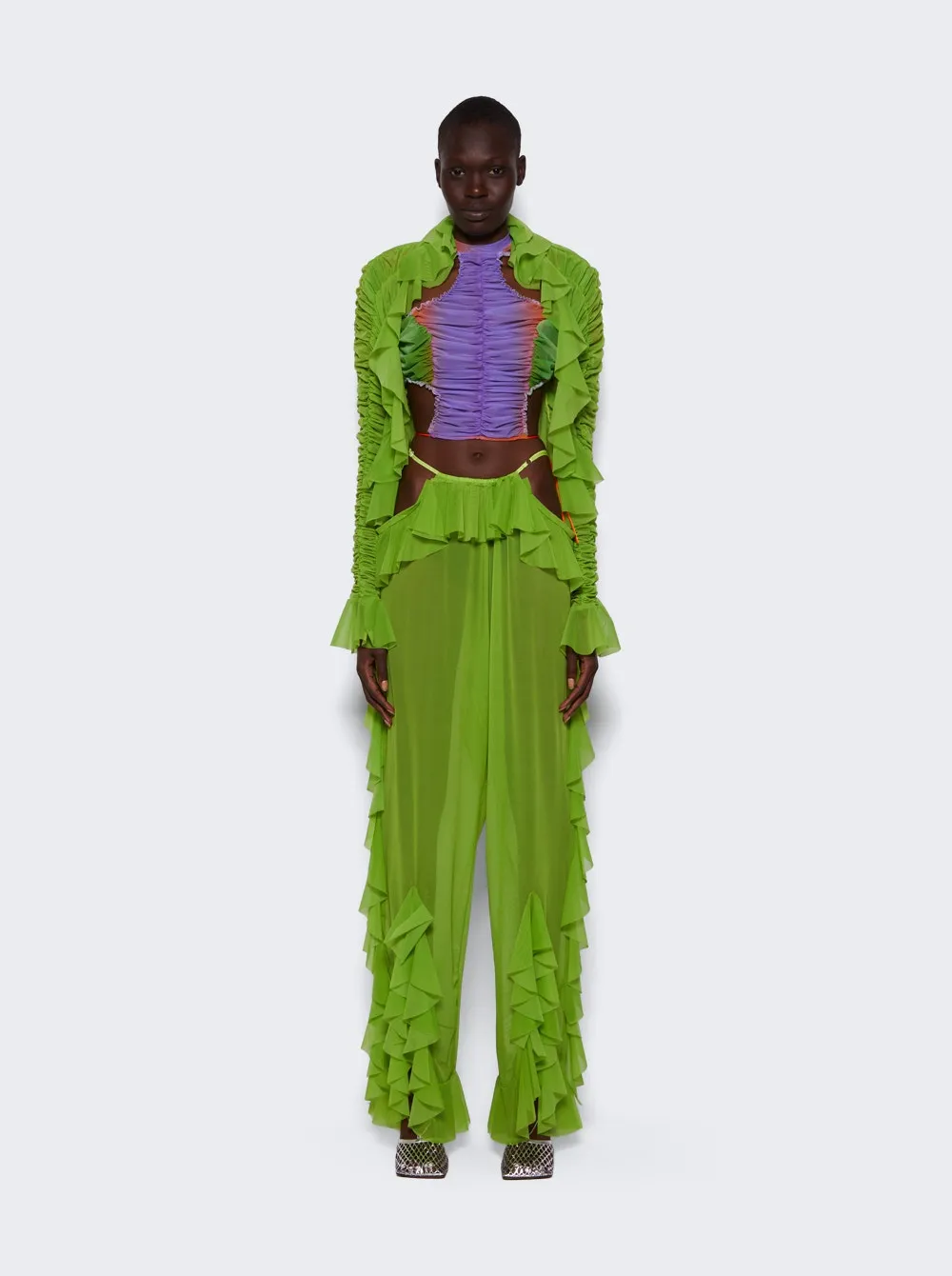 Ruched Bolero