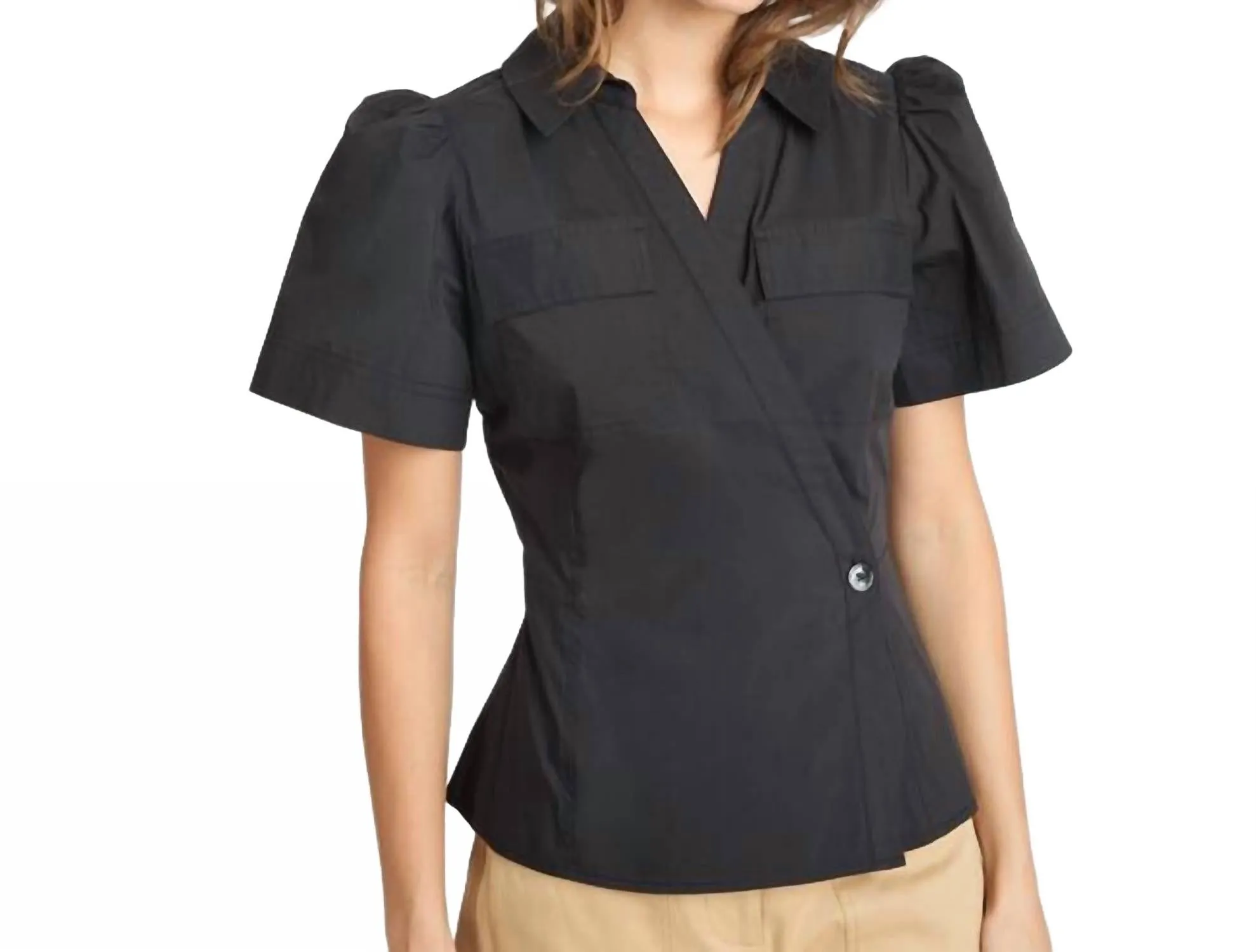 Sandra Top In Black