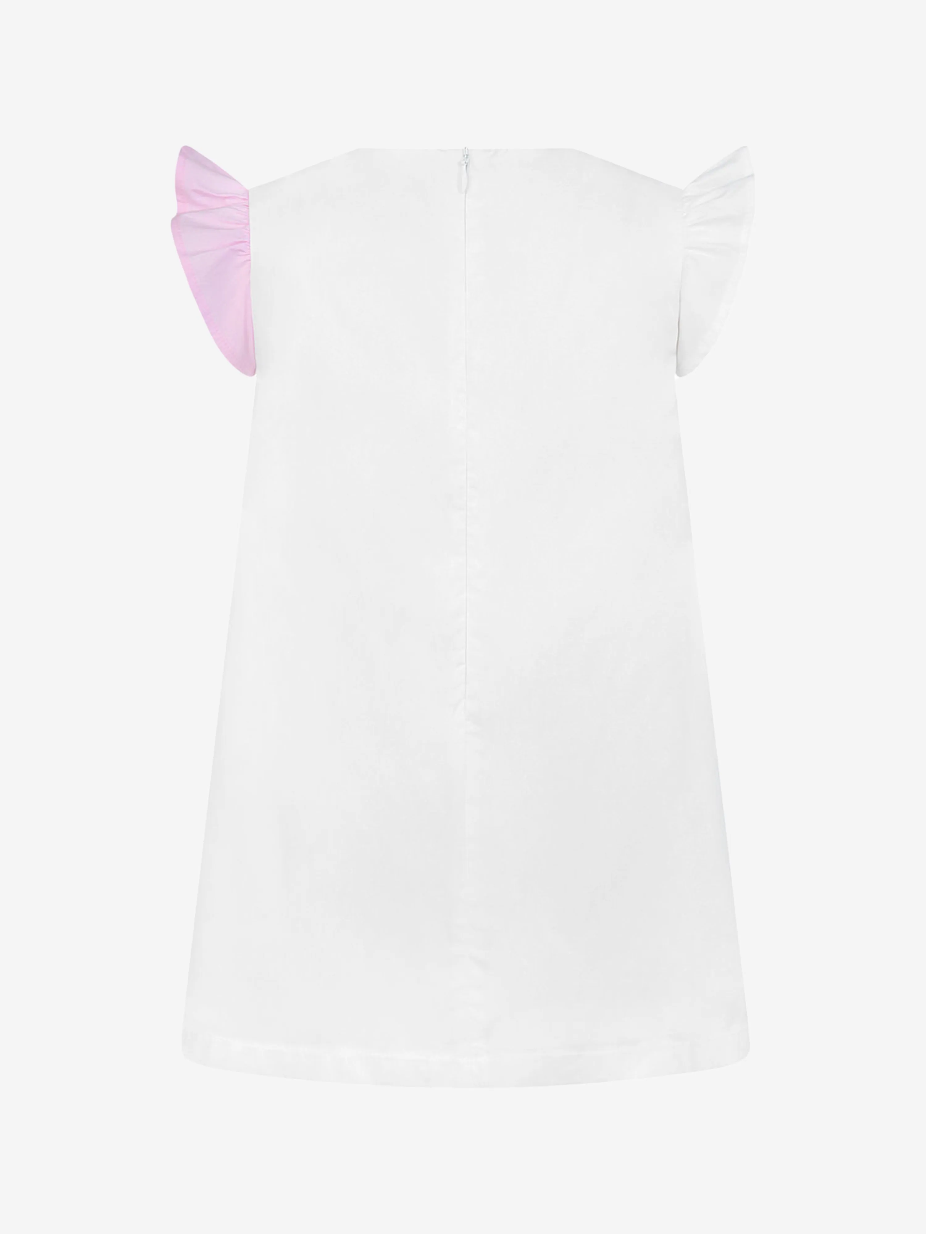 Simonetta  & White Cotton Bow Dress