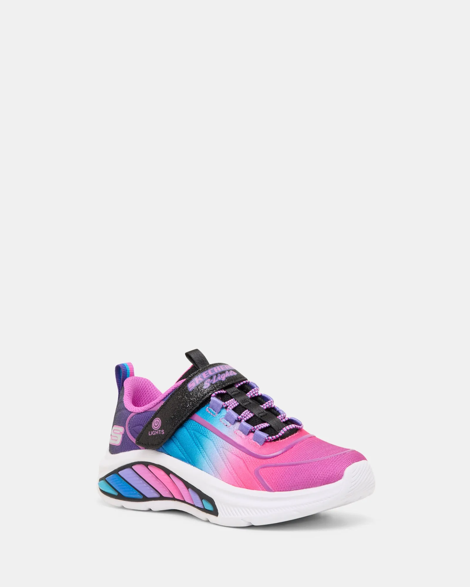 Skechers Shoes Rainbow Cruisers Youth Black Multi