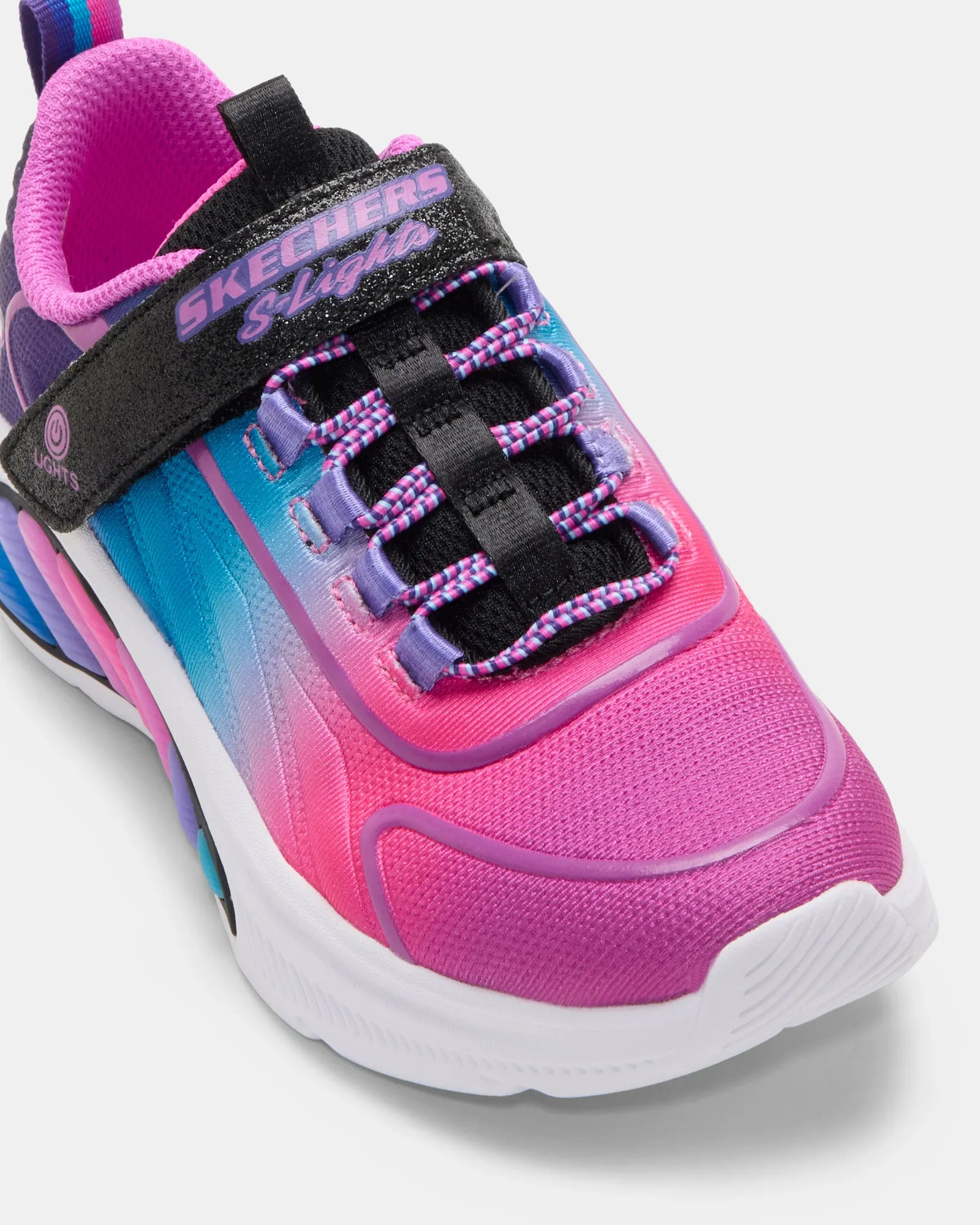 Skechers Shoes Rainbow Cruisers Youth Black Multi