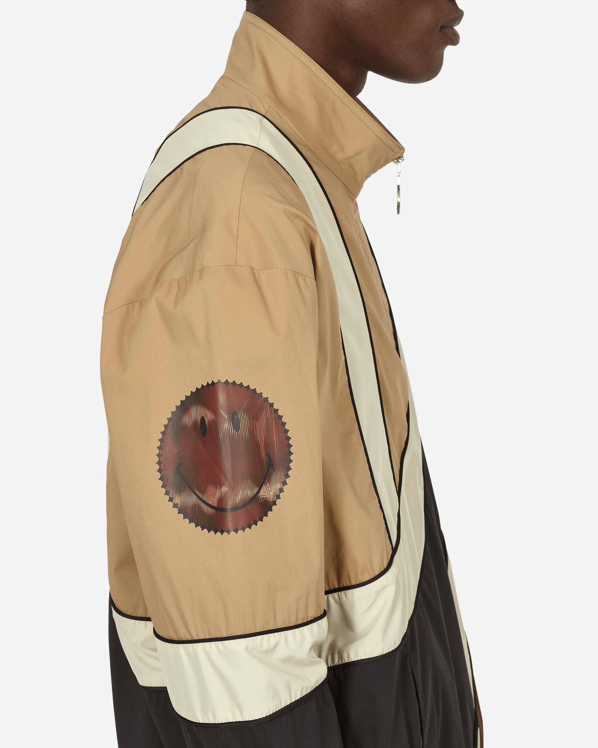 Smiley Abuja Track Top Camel