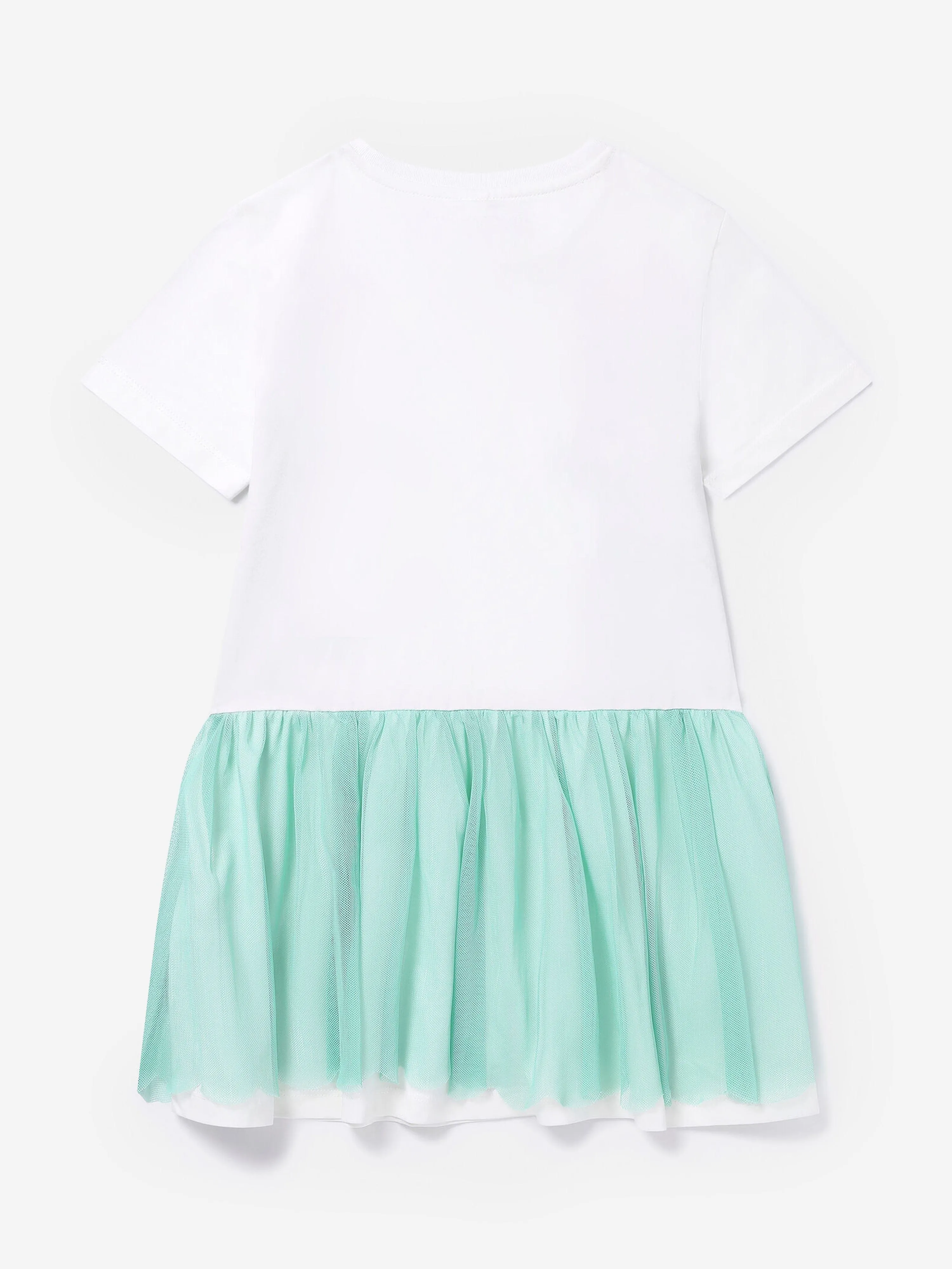 Stella McCartney Baby Girls Seahorses Jersey Dress in Ivory
