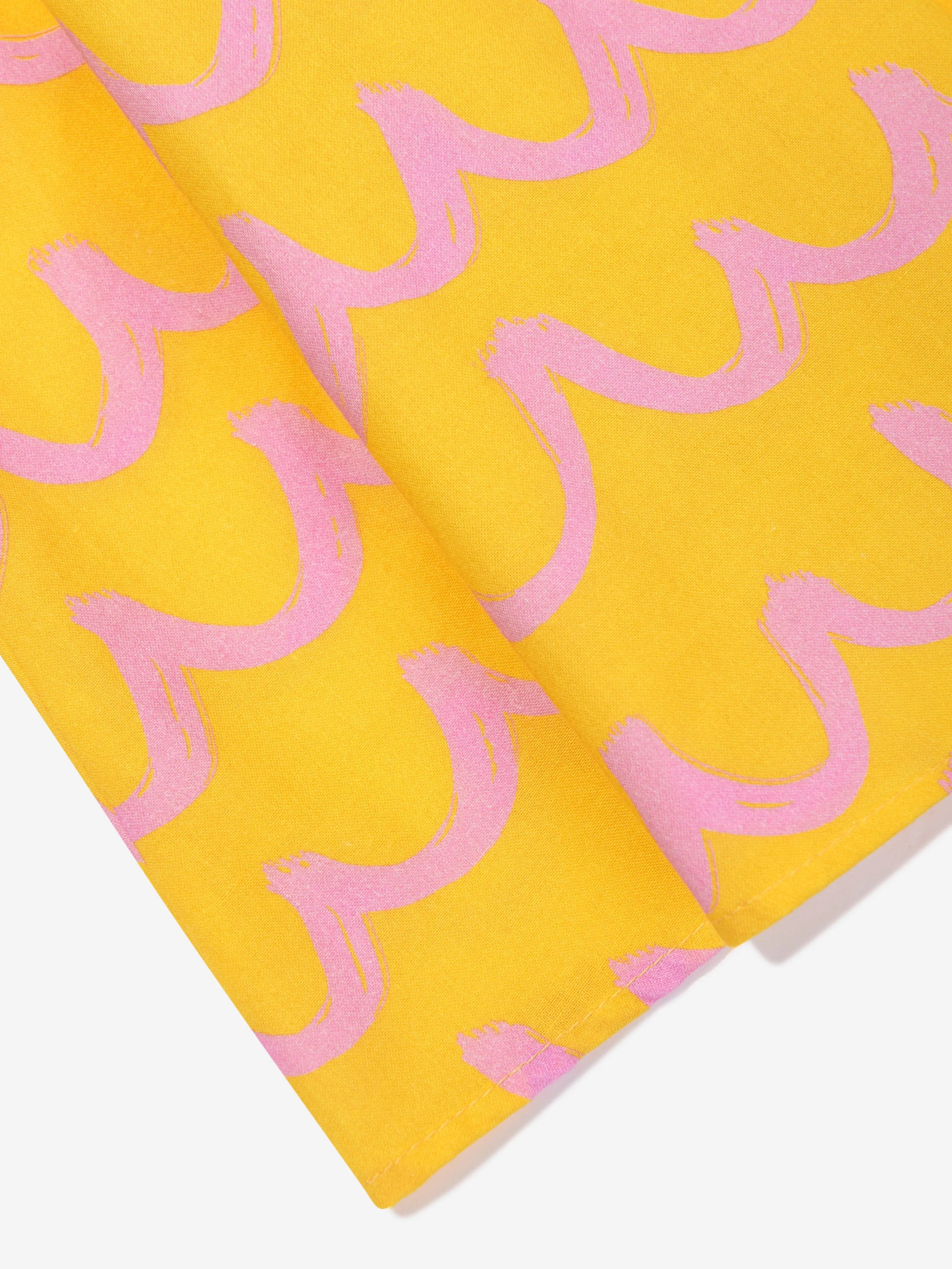 Stella McCartney Girls Pineapple Dress in Yellow