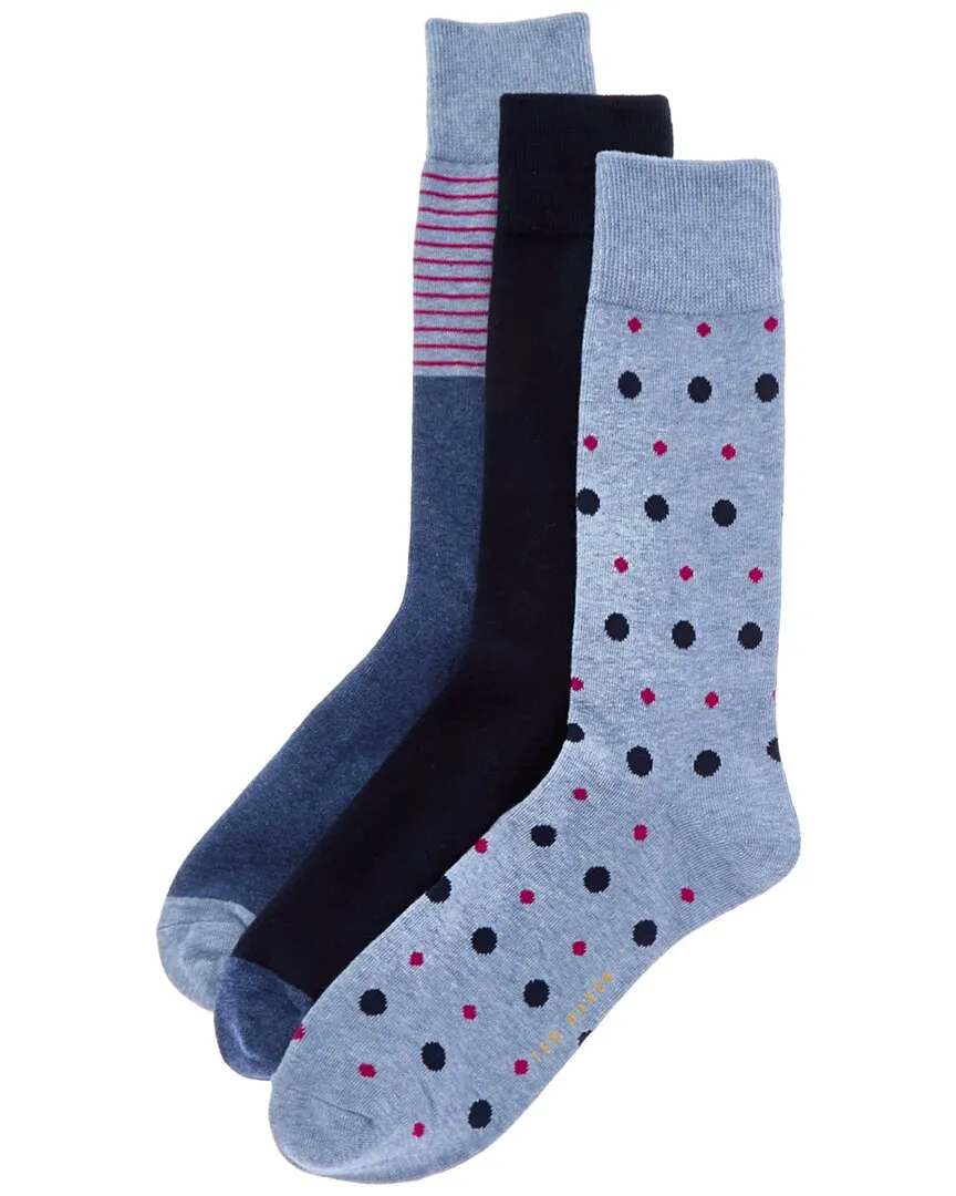 Ted Baker 3pk Dress Socks