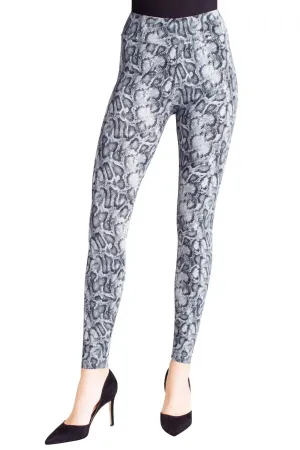 Textured Leggings In Snake