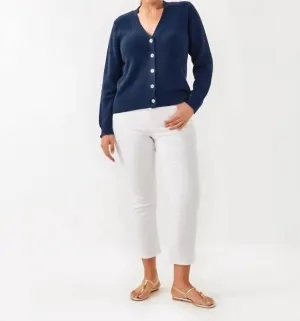 Tippery Cardigan In Low Tide Navy