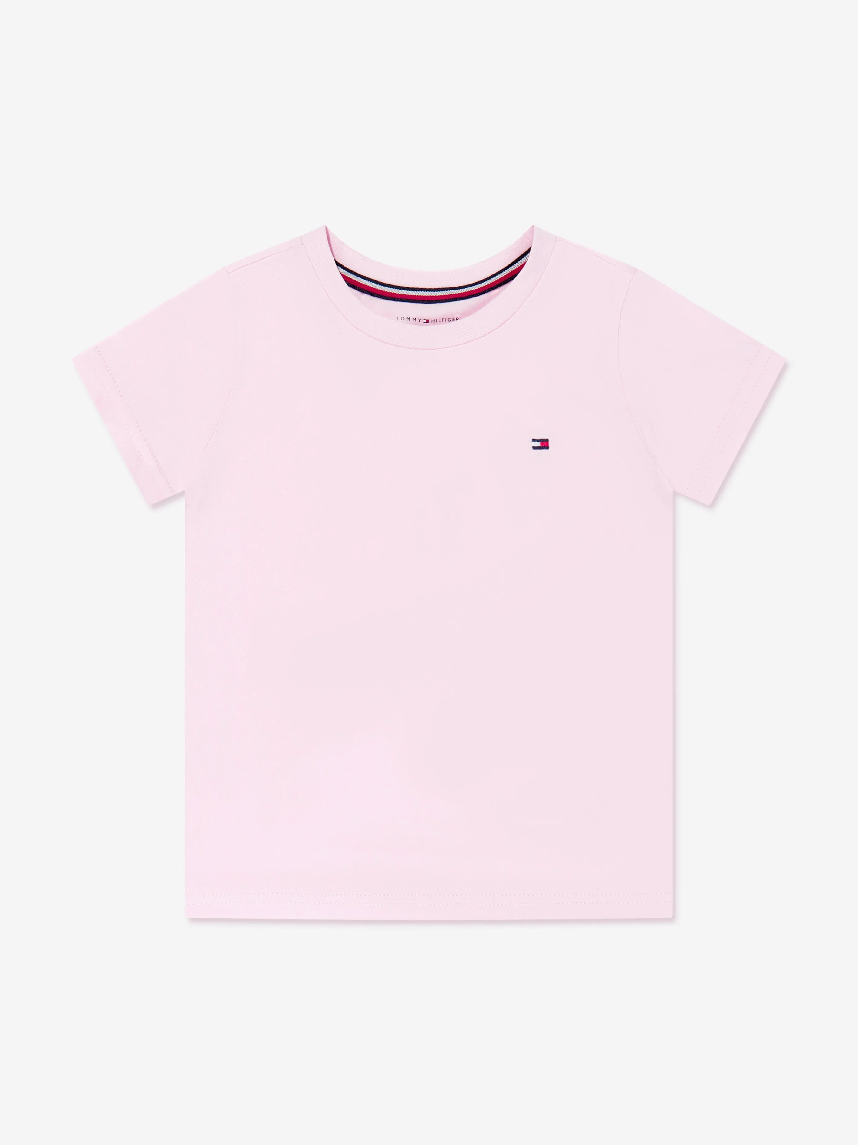 Tommy Hilfiger Girls 2 Pack T-Shirt Set in Pink
