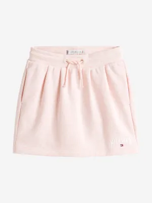 Tommy Hilfiger Girls Terry Skirt in Pink
