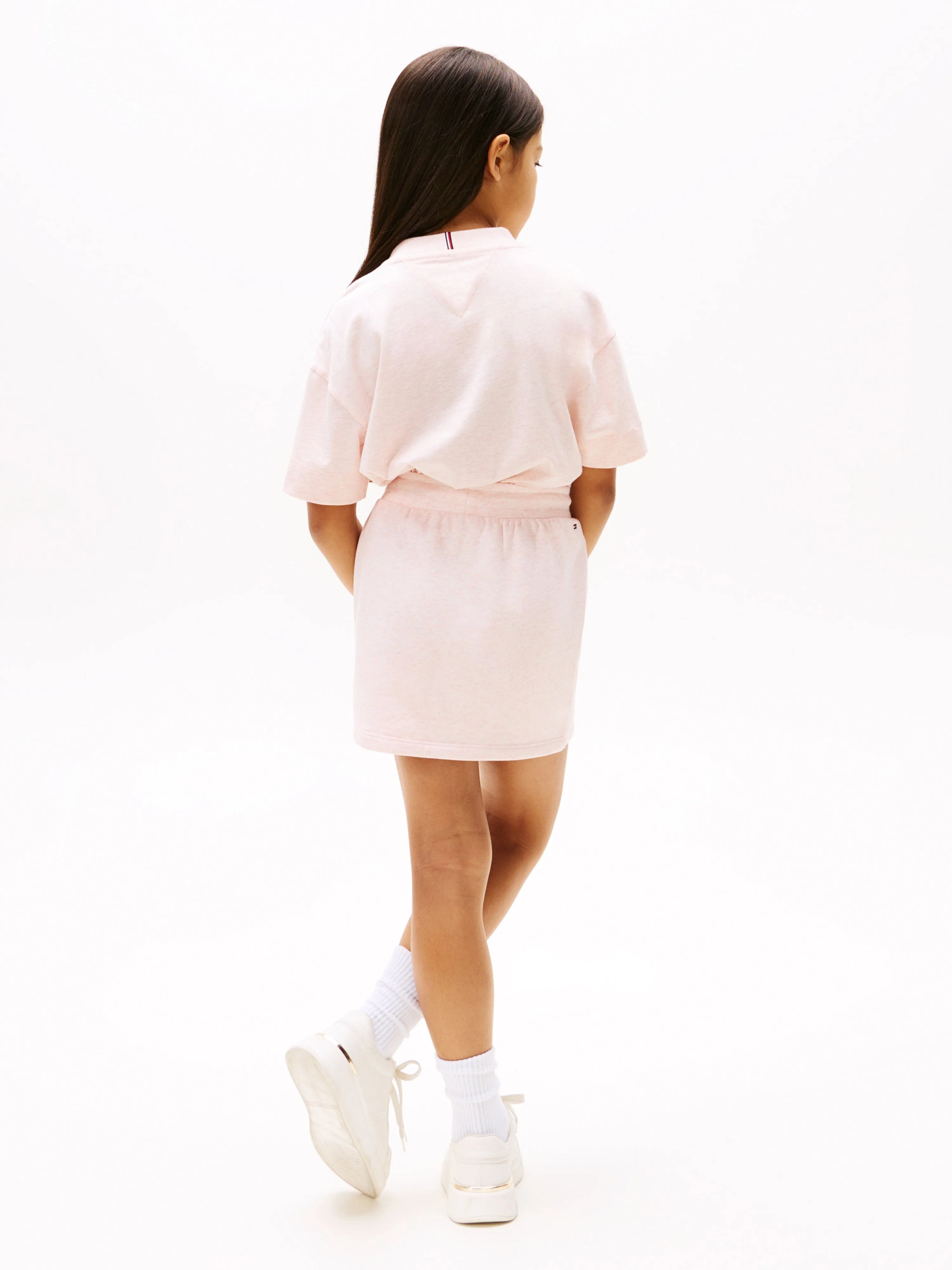 Tommy Hilfiger Girls Terry Skirt in Pink