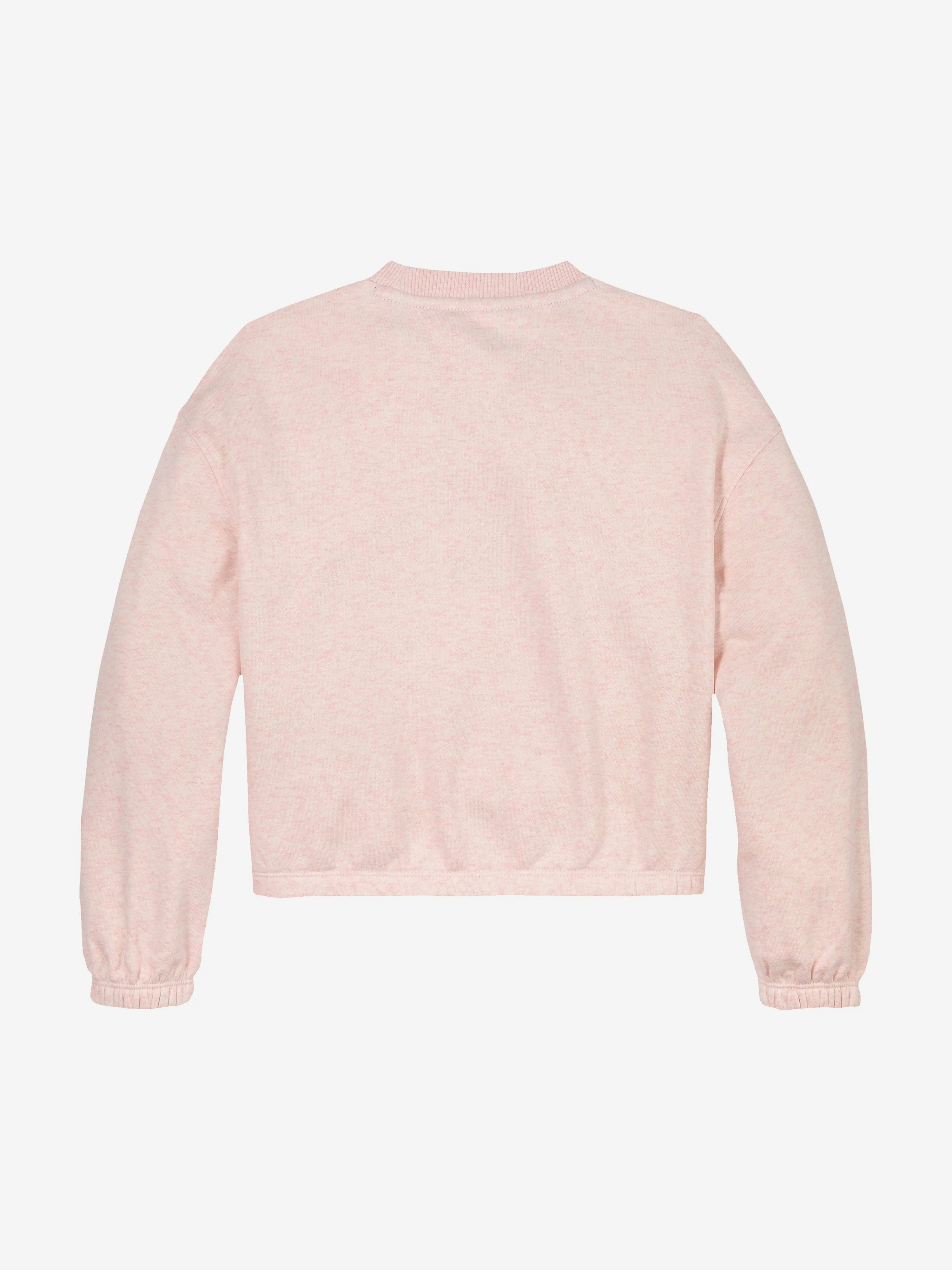 Tommy Hilfiger Girls Varsity Sweatshirt in Pink
