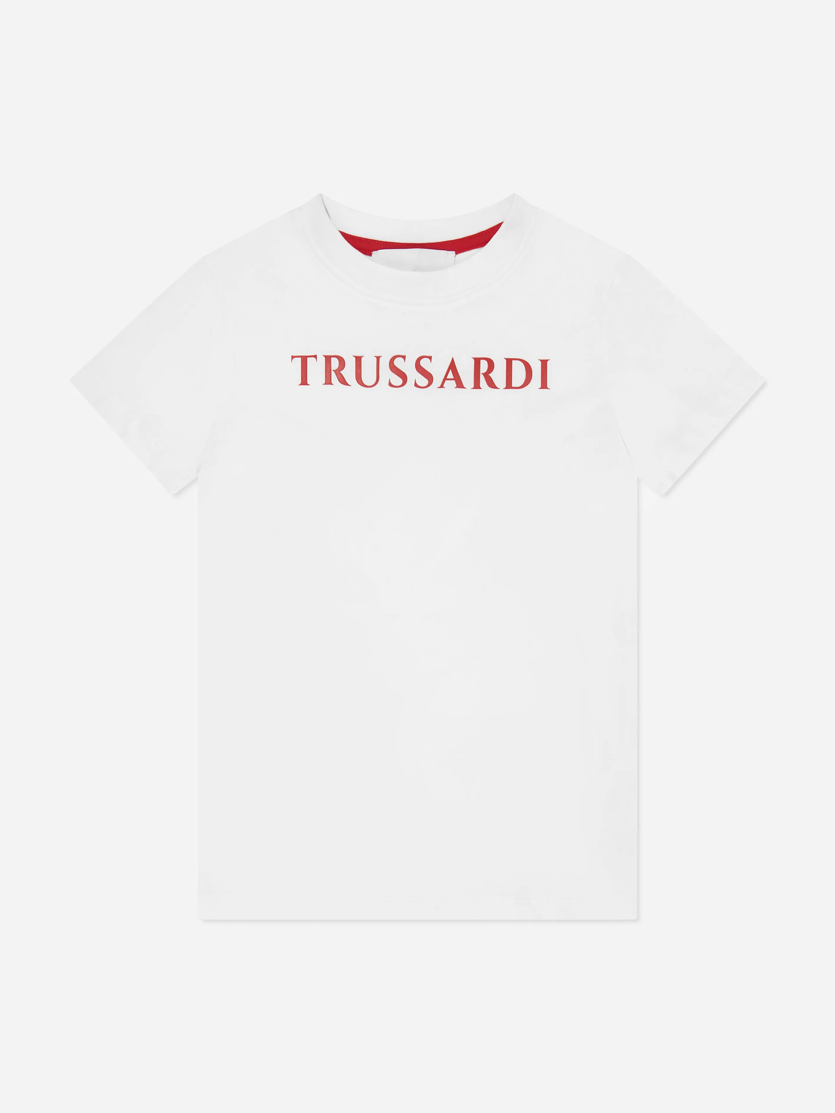 Trussardi Kids Ankis Logo T-Shirt in White