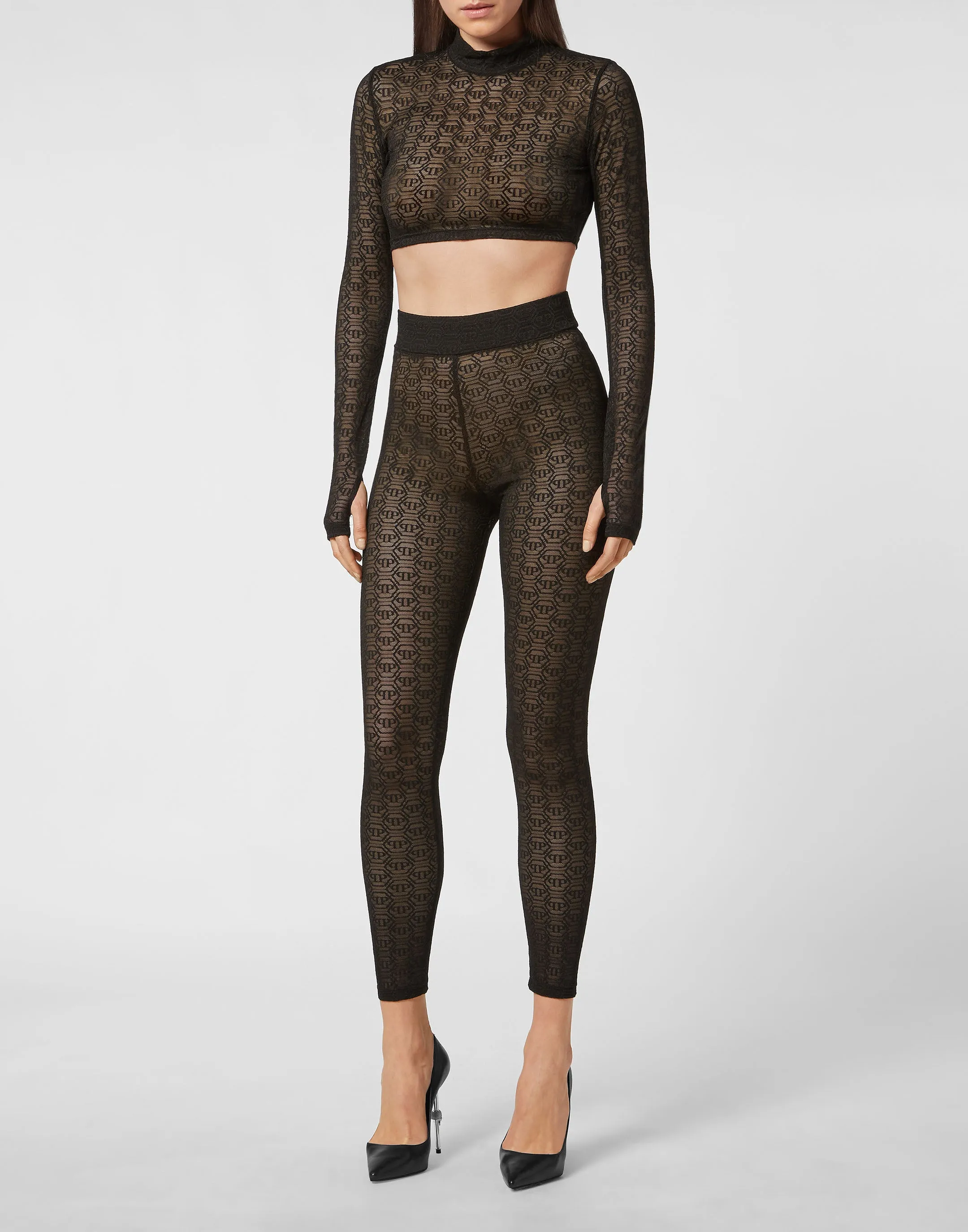 Tulle Leggings Monogram