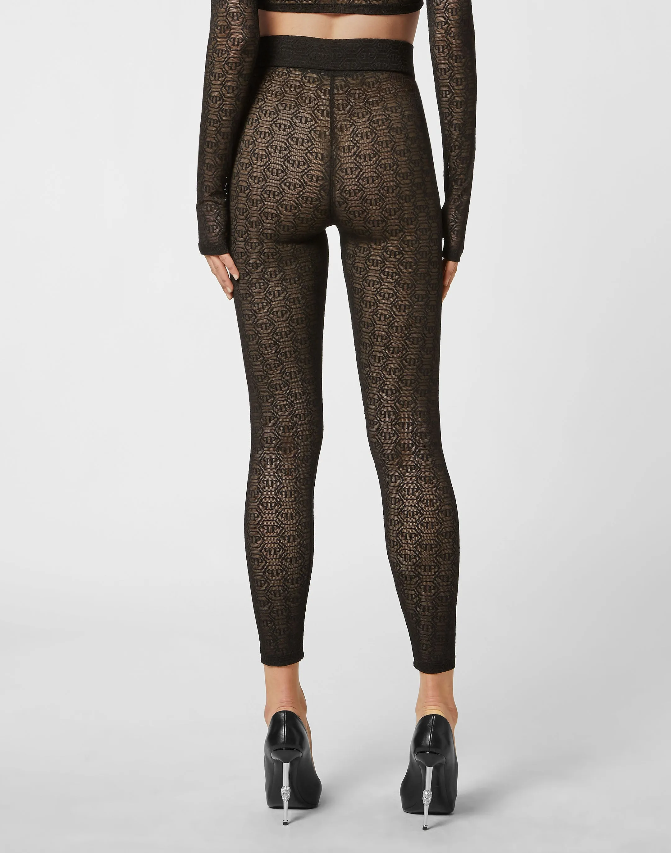 Tulle Leggings Monogram