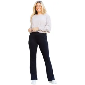 Vanessa Bootcut Leggings In Black
