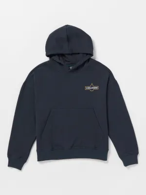 Volcom Branding Iron Heather Hoodie Navy Heather Volcom