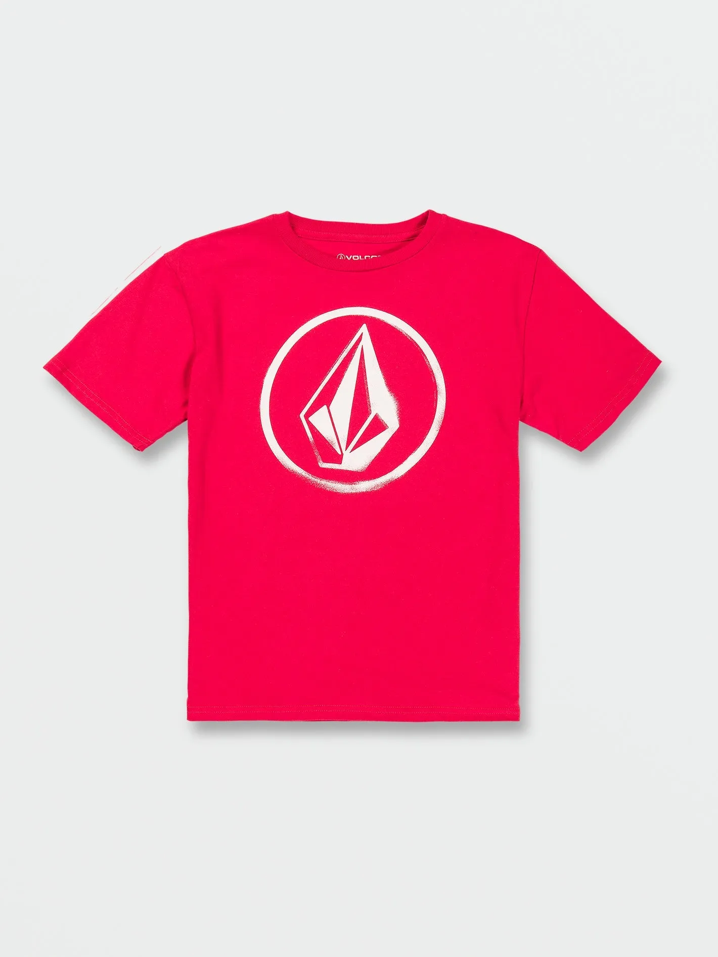 Volcom Circle Stone Short Sleeve Tee Ribbon Red Volcom