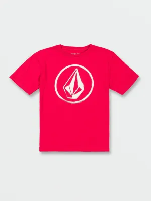 Volcom Circle Stone Short Sleeve Tee Ribbon Red Volcom