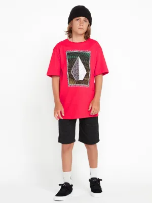 Volcom Concourse Short Sleeve Tee Ribbon Red Volcom