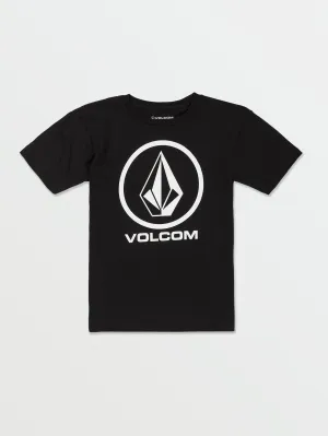 Volcom Crisp Stone Short Sleeve Tee Black Volcom
