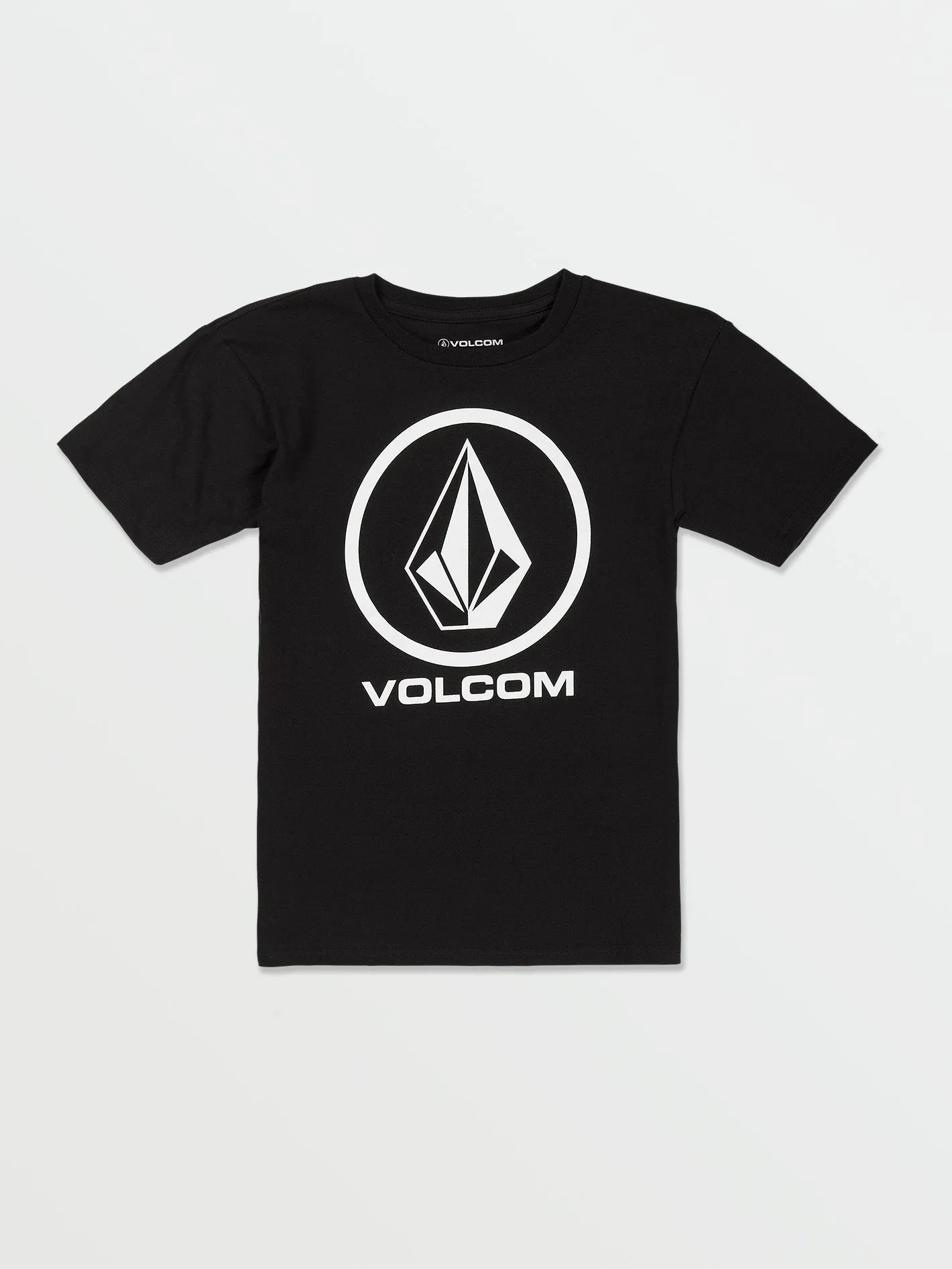 Volcom Crisp Stone Short Sleeve Tee Black Volcom