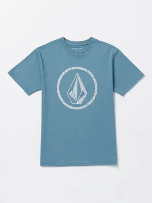 Volcom Crisp Stone Short Sleeve Tee Indigo Ridge Volcom