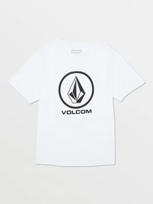 Volcom Crisp Stone Short Sleeve Tee White Volcom