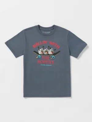 Volcom Fresh Catch Short Sleeve Tee Dark Slate Volcom