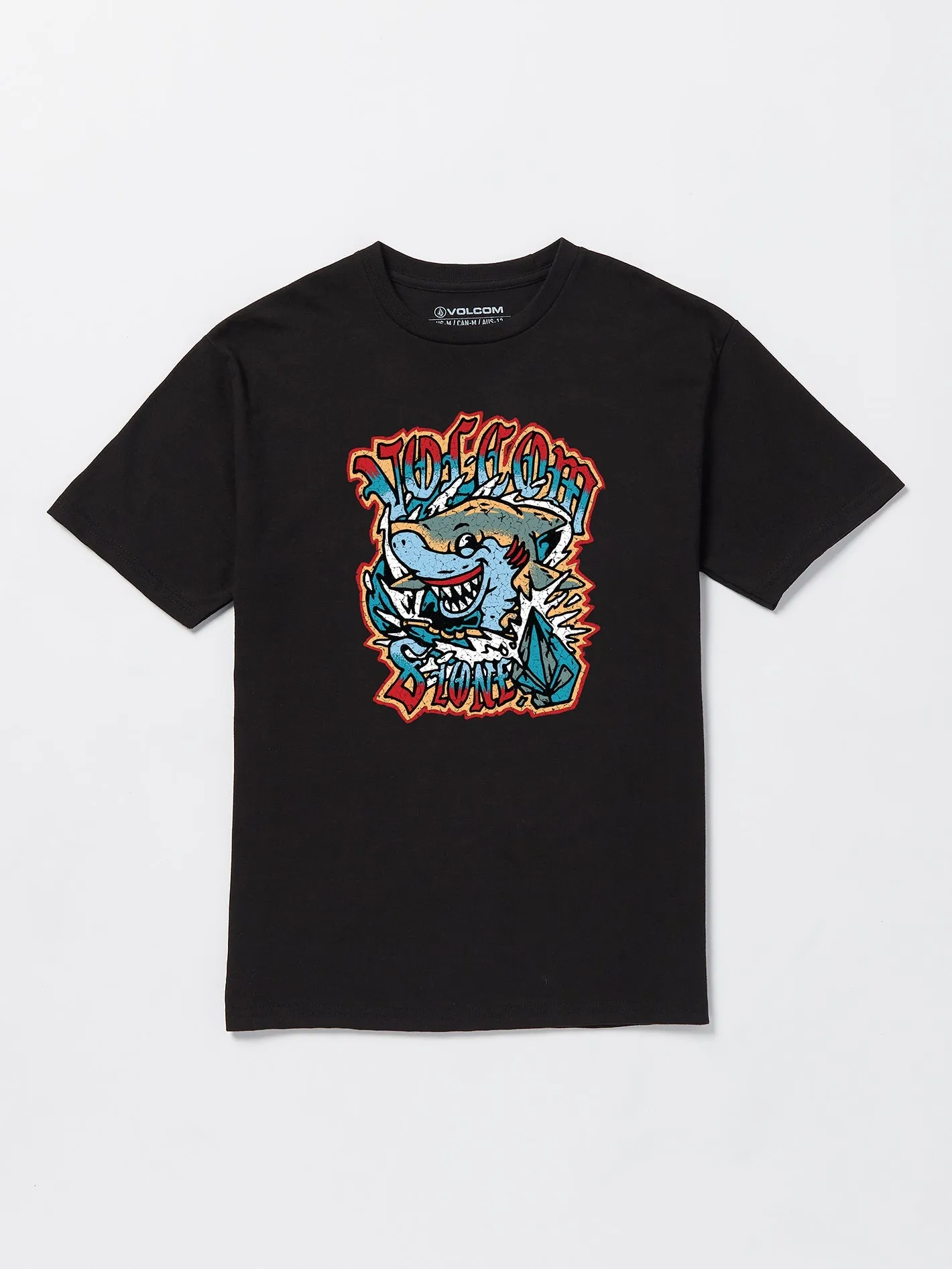 Volcom Going Big Short Sleeve Tee Black Volcom