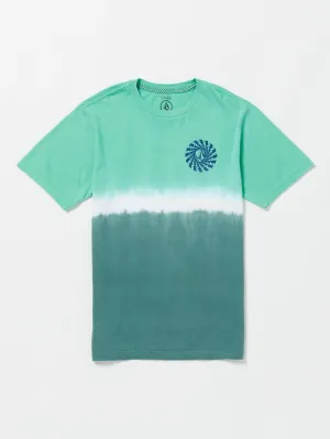 Volcom Iconic Stone Dye Short Sleeve Tee Service Blue Volcom