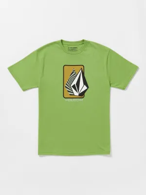 Volcom Ramp Stone Geo Short Sleeve Tee Seaweed Green Volcom