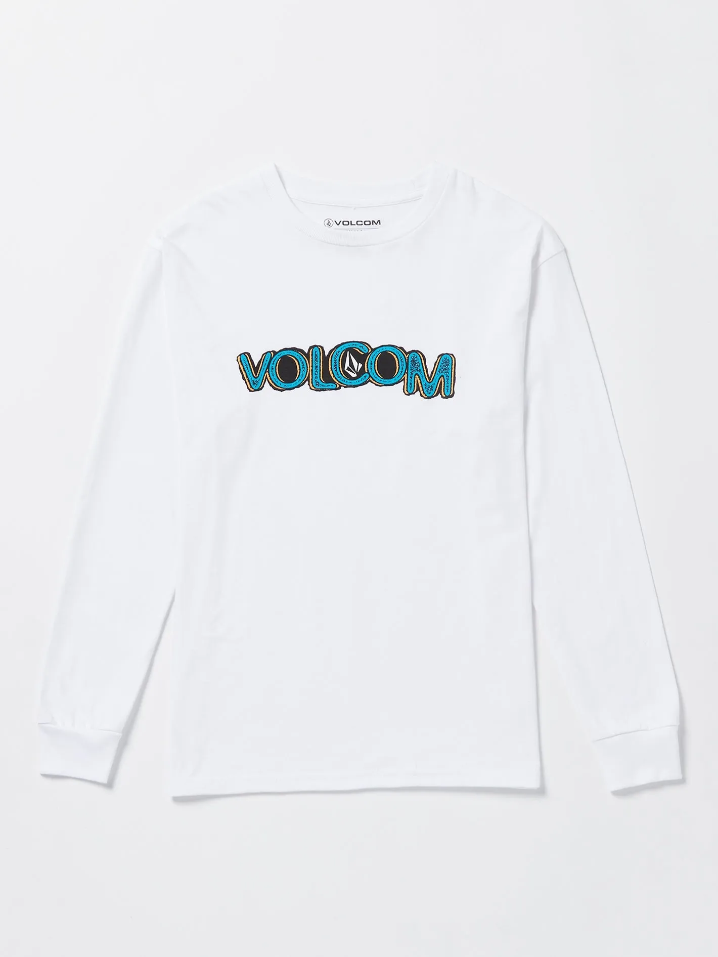 Volcom Squable Long Sleeve Tee White Volcom