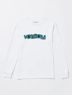 Volcom Squable Long Sleeve Tee White Volcom