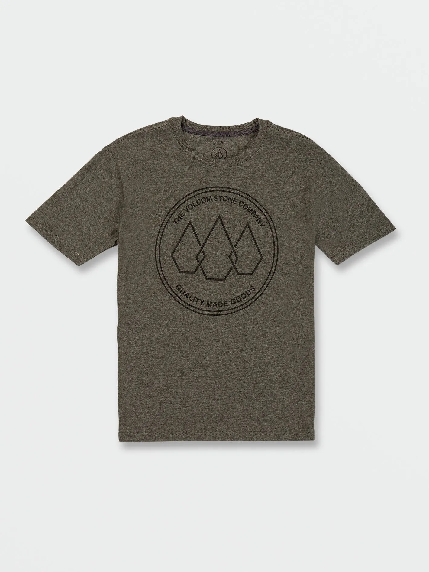 Volcom Stone Link Short Sleeve Tee Martini Olive Volcom