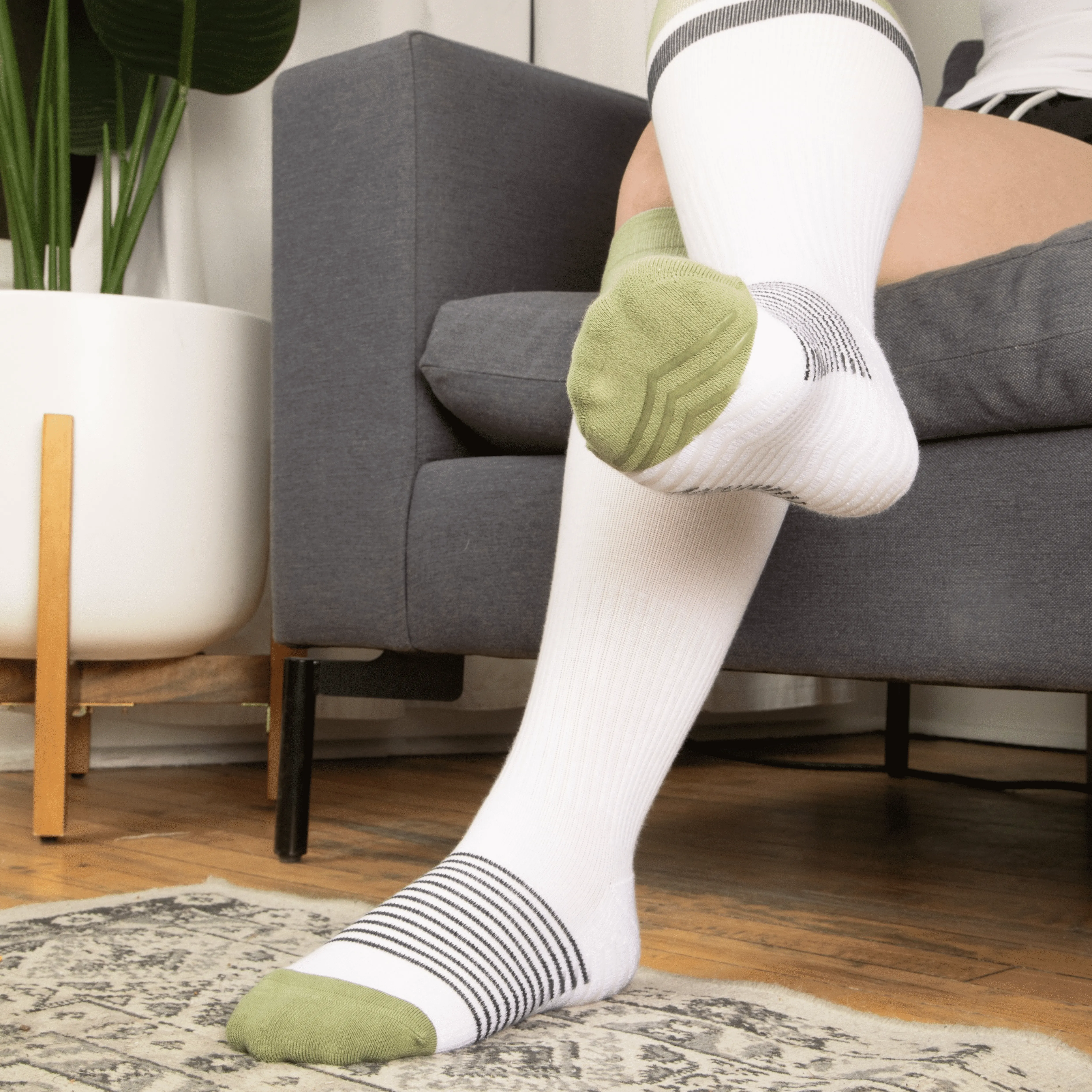 Women's Compression Socks with Grips