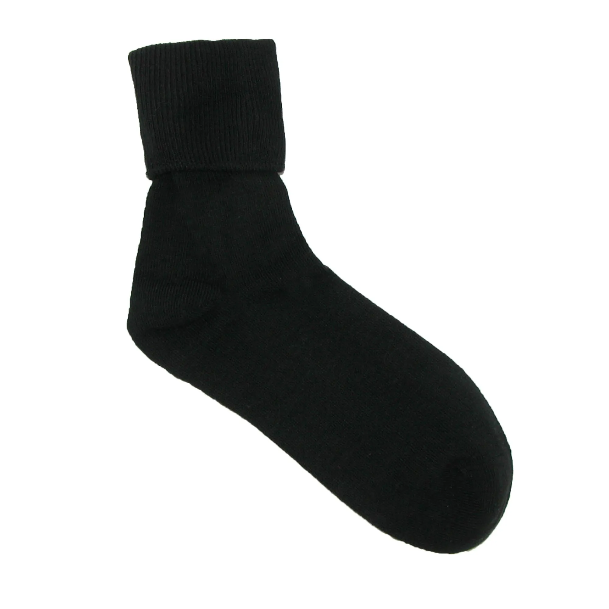 Women's Organic Cotton Turn Cuff Socks