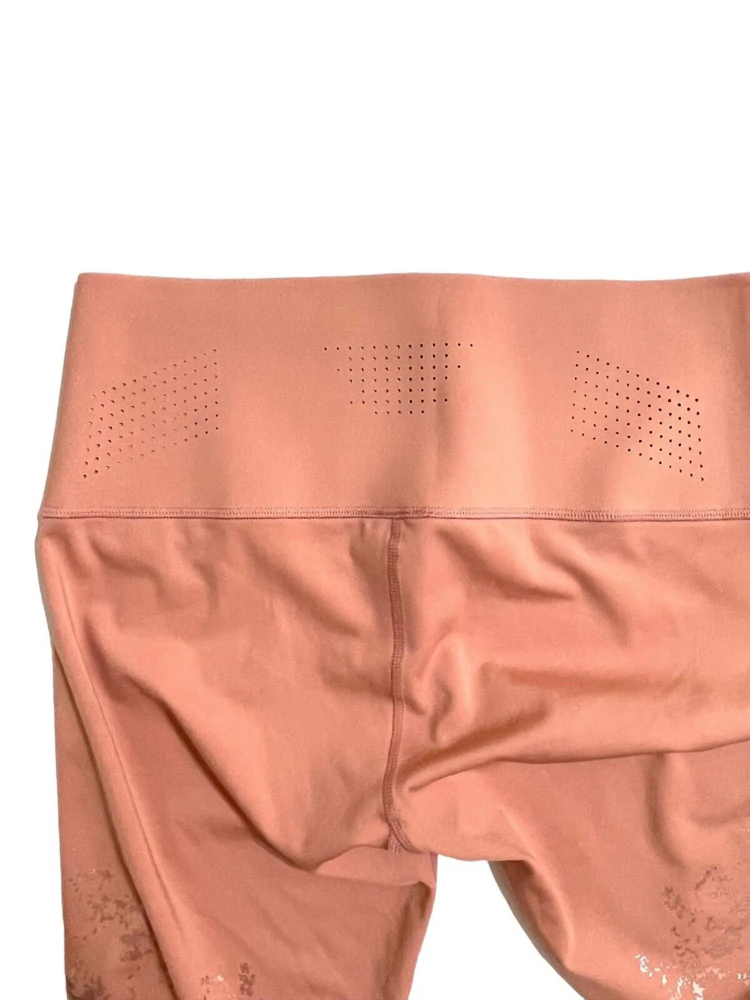 Women's Rose Foil Leggings In Pink