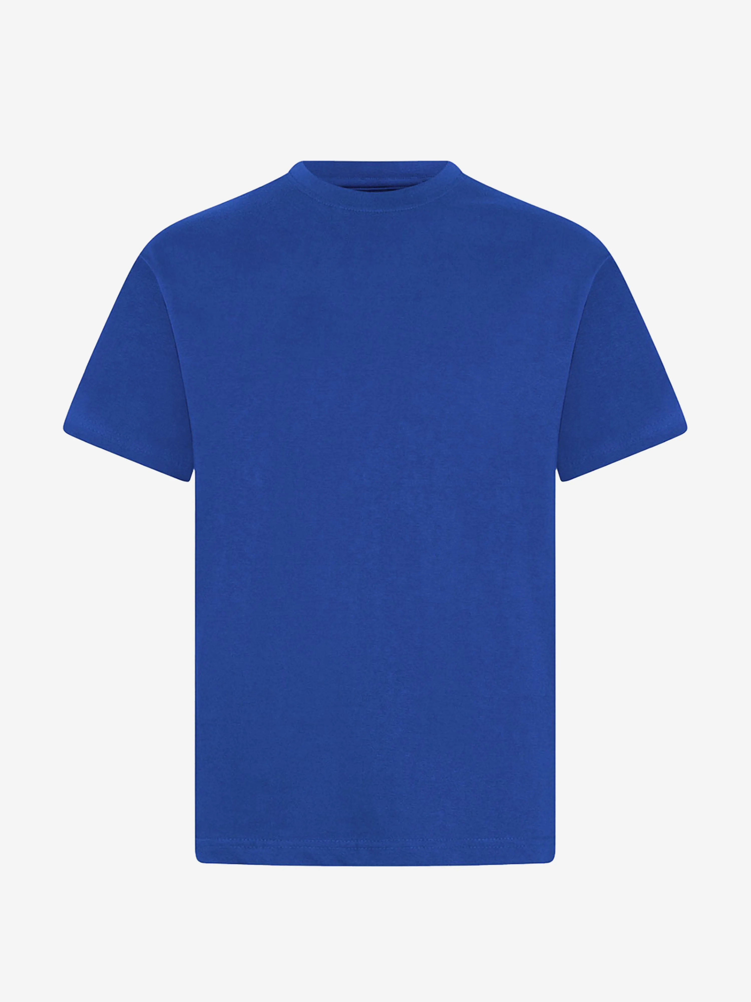 Zeco Kids School Crew Neck T-Shirt (Twin Pack) in Blue