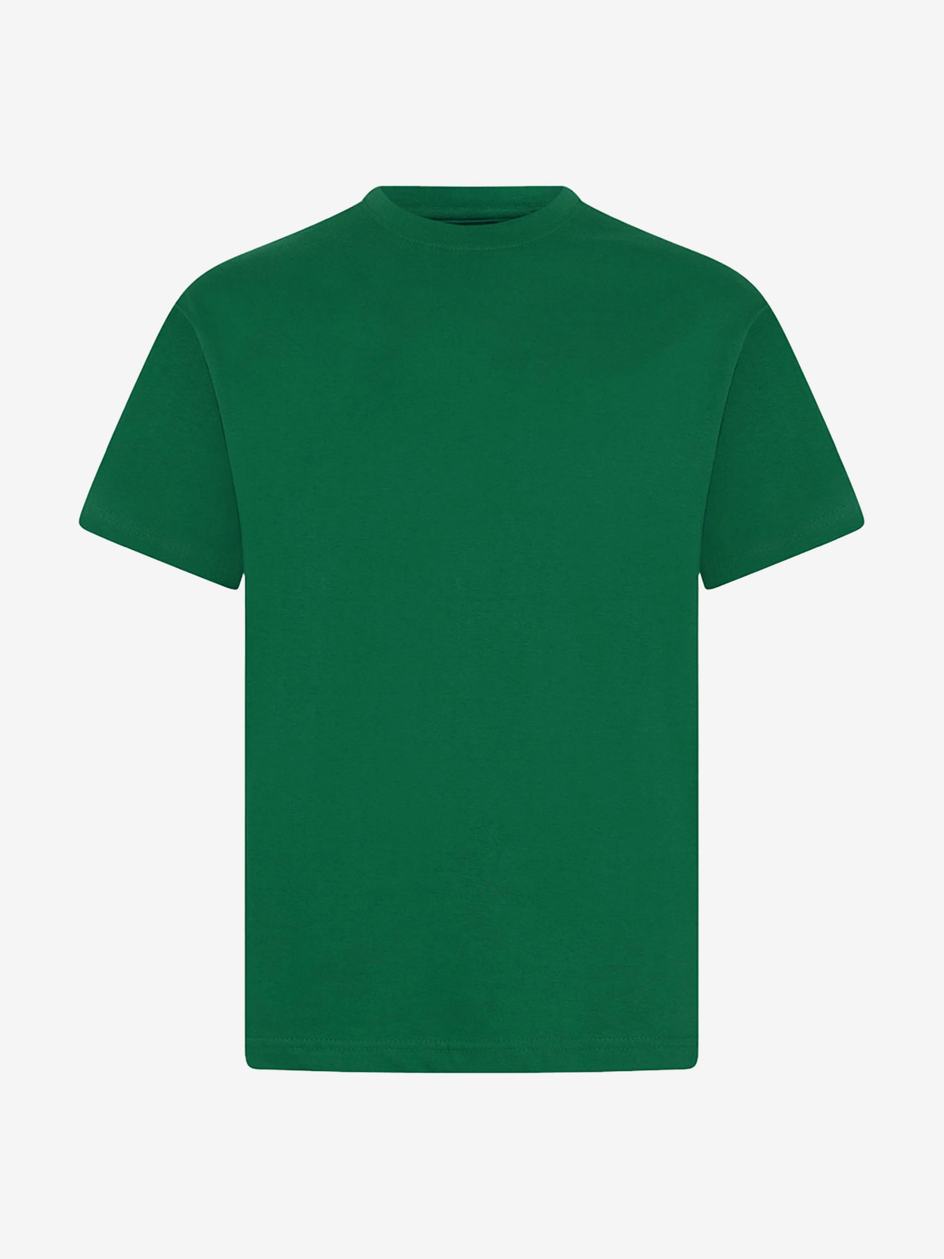 Zeco Kids School Crew Neck T-Shirt (Twin Pack) in Green