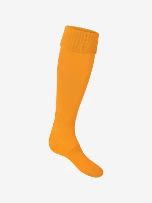 Zeco Kids School Football Socks in Orange