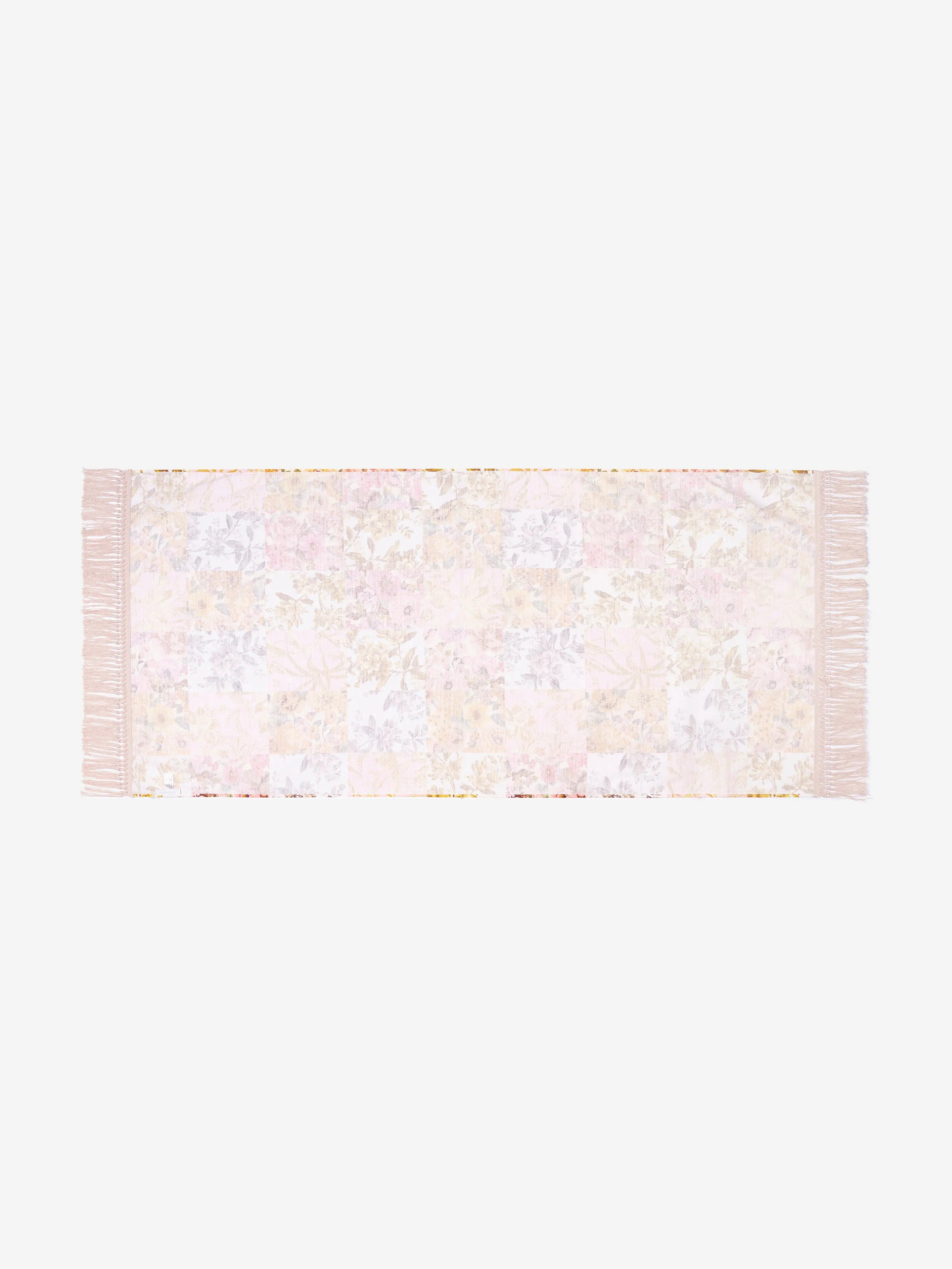 Zimmermann Girls Patch Floral Towel in Yellow