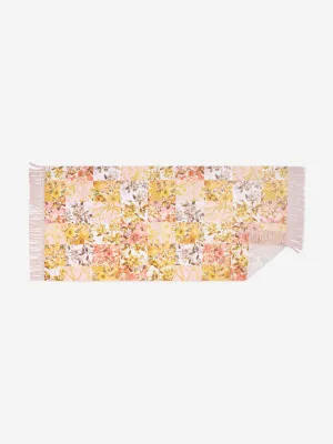 Zimmermann Girls Patch Floral Towel in Yellow